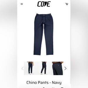Cove Men's Deep Blue Chinos